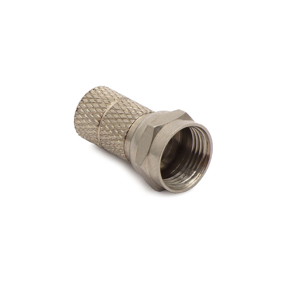 F navojni konektor za kable debeline 5,8 mm, za RG-59 in podobne koaksialne kable