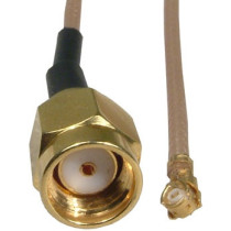 U.FL / IPAX na RP-SMA plug (ženski) pigtail