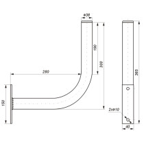 Antenski nosilec UR 38L30