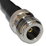 N ženski konektor z kablom